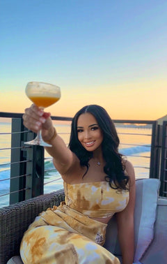 Pretty in Neutral Split Maxi Dress | Multi