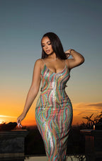 Grace & Glam Midi Dress