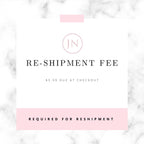 Reshipment Fee