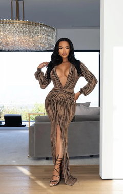 Galore Sequin Maxi Dress