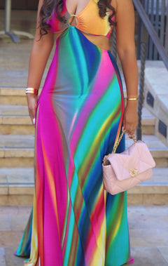 Dreamy Halter Maxi Dress