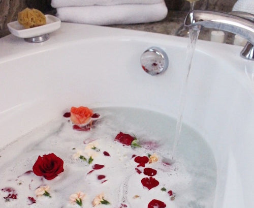Skincare: Rose Milk Bath